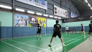 羽燕友谊赛1/5/2025第1双刘俊贤Andrew chin 2