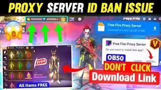 ⚠️ Free Fire Proxy Server Real Or Not | ID Ban Warning | Free Fire New Update Tamil
