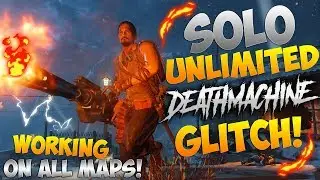 BLACK OPS 3 *SOLO* UNLIMITED DEATH MACHINE GLITCH WORKING ON ALL MAPS! EASY TO DO AND OP!!