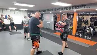 Jeff & 6am Krav Maga Crew - Striking Work  @RMSDF