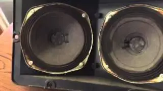 Vintage Acoustic Research AR-2 Tweeter Cluster Demo (2 of 2)