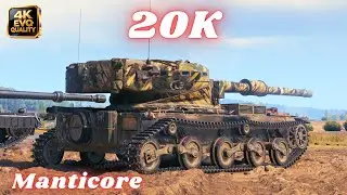 Manticore 20K Spot Damage & Panhard EBR 105 18.5K Spot + Damage World of Tanks