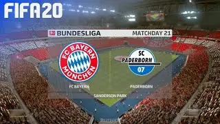 FIFA 20 - FC Bayern M&uuml;nchen vs. SC Paderborn @ Sanderson Park