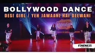 BOLLYWOOD GIRLS GROUP DANCE ON DESI GIRLS & YEH JAWANI HAI DEEWANI 💃 | POWERFUL GIRLS PERFORMANCE