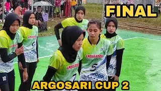 Gren Final.. LEGISYA, PUTRI #bumdes argosari vs ambasador || argosari cup 2