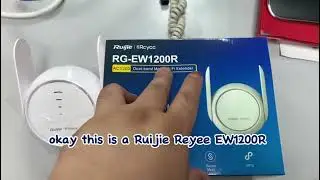 Ruijie: Setup Reyee EW1200R as Wireless Repeater with other Brand and test