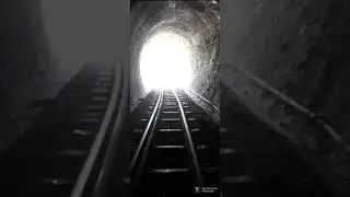 Walking Across Tunnel no. 103# Simla Railway Station# Adventure