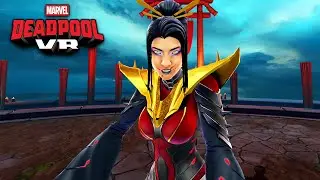 DEADPOOL VR - Deadpool Fights Lady Deathstrike Boss Battle 4K 60FPS Ultra HD