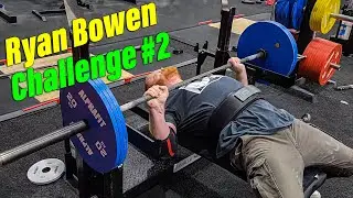 Join the Bench Press Challenge and See if You Have What It Takes to Beat Ryan Bowen's Record #2