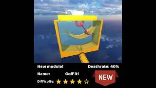 New marble module: Golf it #shorts