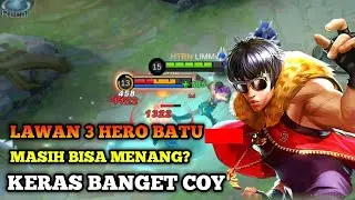 CARA LAWAN META 3 TANK PAKAI CHOU |  keras keras banget coy || MOBILE LEGEND-mlbb