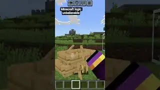 Minecraft logic like unbelievable#minecraft #gaming #gamingshorts #youtubeshorts #youtube