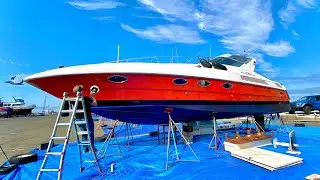 Repainting my 30yr Old ITALIAN YACHT!