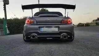 S2000 Invidia Q300 + Berk HFC + Skunk2 Header Exhaust Sound
