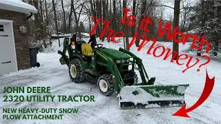 Новое навесное оборудование для нашего трактора JOHN DEERE 2320! Но стоит ли оно своих денег?