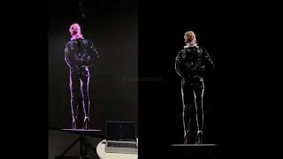 3pcs Smart100 HDMI holographic human can integrate chagpt to achieve interactive digital humans
