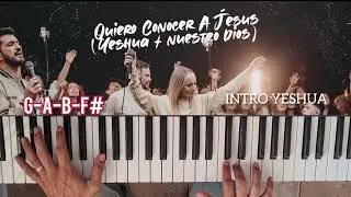 Yeshua | Generación 12 | Tutorial Piano | Tonalidad Re/D