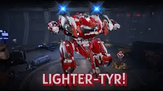 LIGHTER-TYR - speedy healer with unbelievable DMG! War Robots: Frontiers - Gameplay