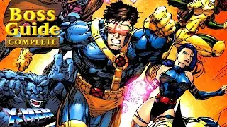 X-MEN - CHILDREN OF THE ATOM - BOSS GUIDE Complete (HARDEST) - ARCADE