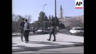 Israel,Jerusalem - Security Stepped Up