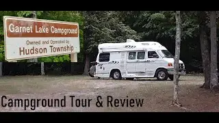 Garnet Lake ~ Campground Tour & Review (Michigan's U.P.)
