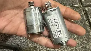 Dinamo DC motor 7340 untuk mesin Tuner Dan proyek DIY #dinamo 