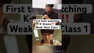Main character already tweaking in #weakheroclass1 #kdrama #kdramareaction