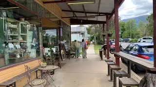 After the Flood. Motorcycle ride from Murwillumbah to Tyalgum. Northern NSW Australia. October 2022