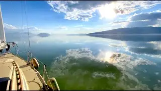 Solo Sail Utah Lake Sailing 1976 O&rsquo;day 25 foot sailboat Lindon Marina | Wandering Wassoms - S1.E27