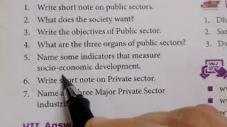 CLASS 8 SOCIAL SCIENCE(ECONOMICS) - LESSON 2- PUBLIC AND PRIVATE SECTORS