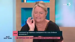 La prise en charge de patients à domicile en période de canicule - France 5