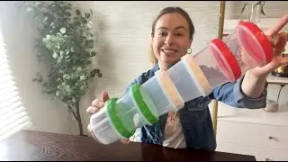 🥡 Perfect for Meal Prep & Snacks! Colorful, Stackable Storage Containers! 🌈✨