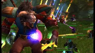 Classic WoW: MASSIVE Battle in Hillsbrad