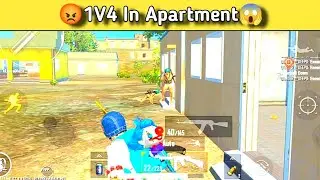 😡1V4 In Apartment😱|Pubg Mobile Lite|Deepu Singh Gaming|#shorts #ytshorts #youtubeshorts #viralshorts