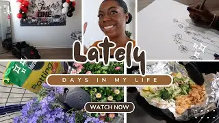 ♡︎ Lowkey Hobby Vlog! + Jahmir's 1st Bday recap | gardening newbie, cooking, DIY projects + more
