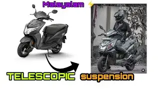 TELESCOPE SUSPENSION INSTALLATION IN DIO BS4 MALAYALAM ⚡️⚡️