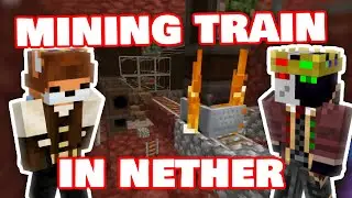 Ranboo And Fundy Used Their MINING TRAIN In NETHER! COGCHAMP SMP