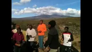 Whitey, Mount Kilimanjaro, Shira One Camp