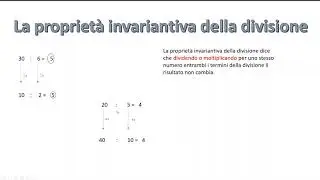 la divisione classe quarta novembre 2020 maestra Patrizia Berillo