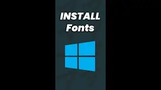 How to Add / Install font in Windows 11? (10,8,7,XP)