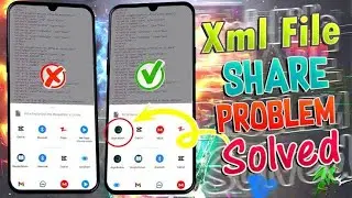 Xml file Share Problem Solved 😱 | Alight motion Mood apk | xml share problem | R-X EDITZ