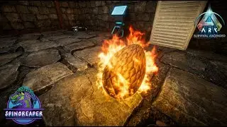 Stealing Wyvern egg from an Elder Dragon!! - Ark The Center [Ep 12]