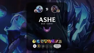 Ashe ADC vs Draven - KR Master Patch 13.15
