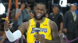 LeBron James - Funny Interview - 2019 Lakers Media Day - September 27