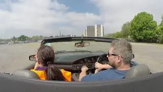 TVR Chimaera attempting the autosolo at swas 20/05/2018