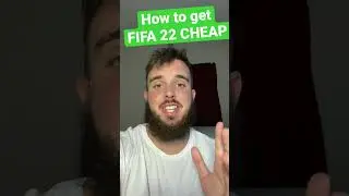 HOW TO GET FIFA 22 CHEAP! #shorts