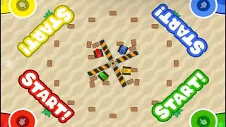 234 Player Mini Games |💢 New Ultra- Competitive 4 Player Party Games 💢|🧑&zwj;🚒 vs 🕵️ vs 🧑&zwj;🏭 vs 🧑&zwj;🚀| #597