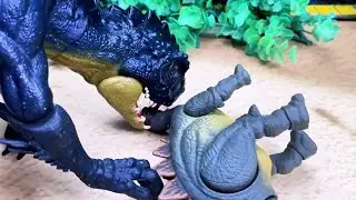 🔥 Scorpius Rex in FULL RAMPAGE Mode ⚡ Urban Destruction | Jurassic Fan-Movie 🏙