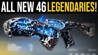 Outriders ALL 46 NEW LEGENDARY WEAPONS - Outriders Full Early Access