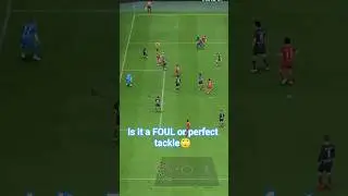 EA Is it a FOUL or perfect tackle ⚽midgamer🙄